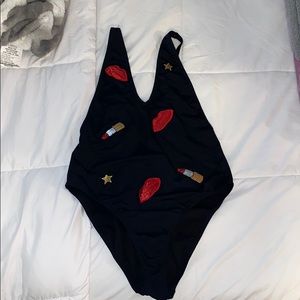 Black bodysuit